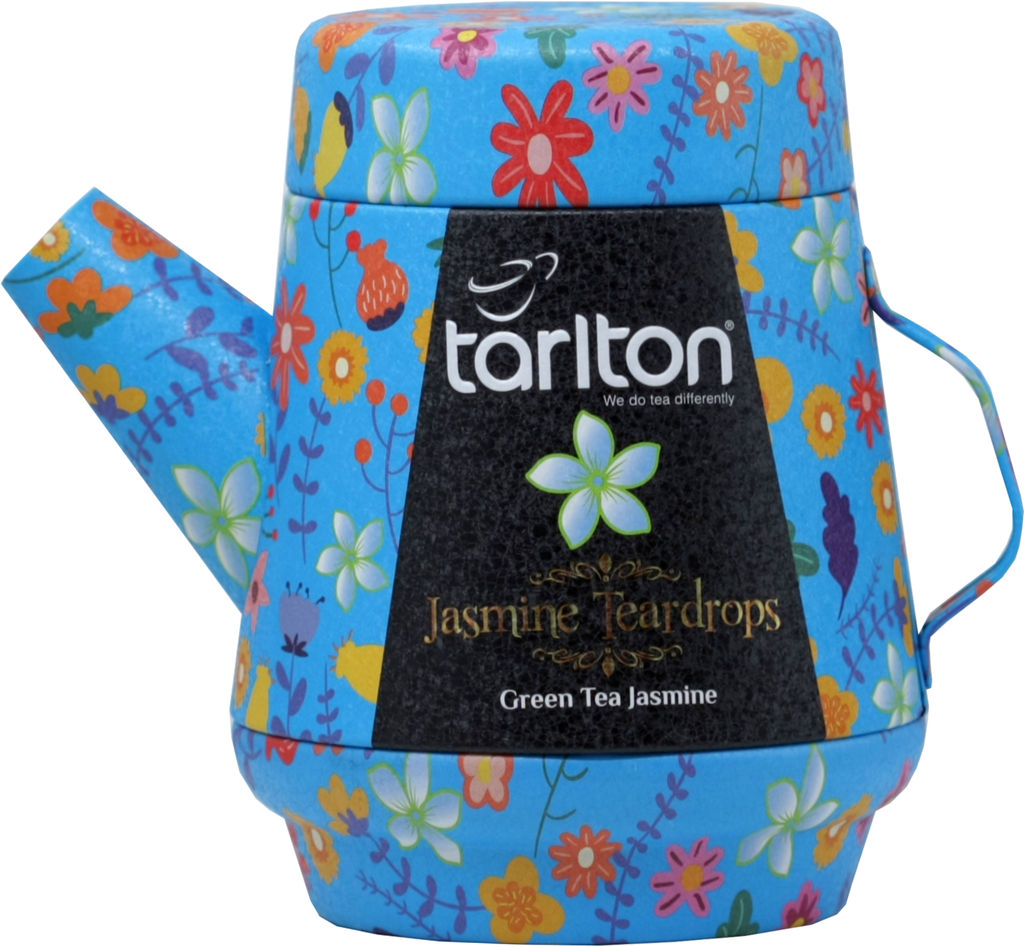 TARLTON. Teapot Green Jasmine 100 гр. жест.банка