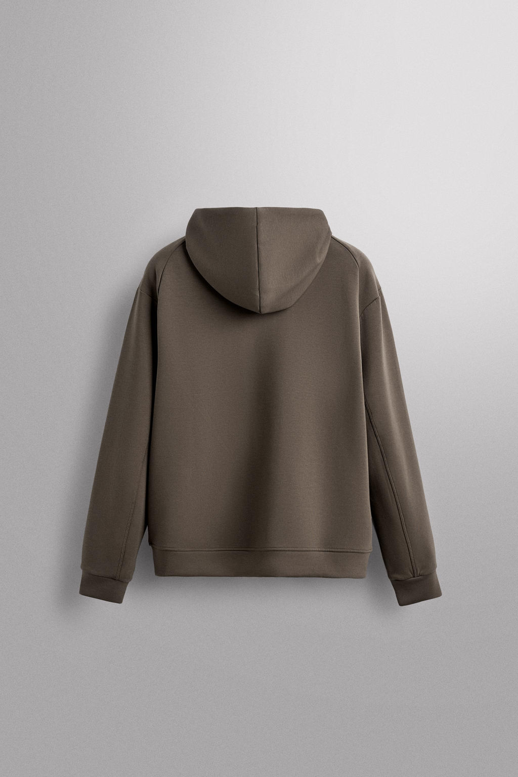 SUDADERA T?CNICA CREMALLERA CAPUCHA / Arena - Zara фото 8