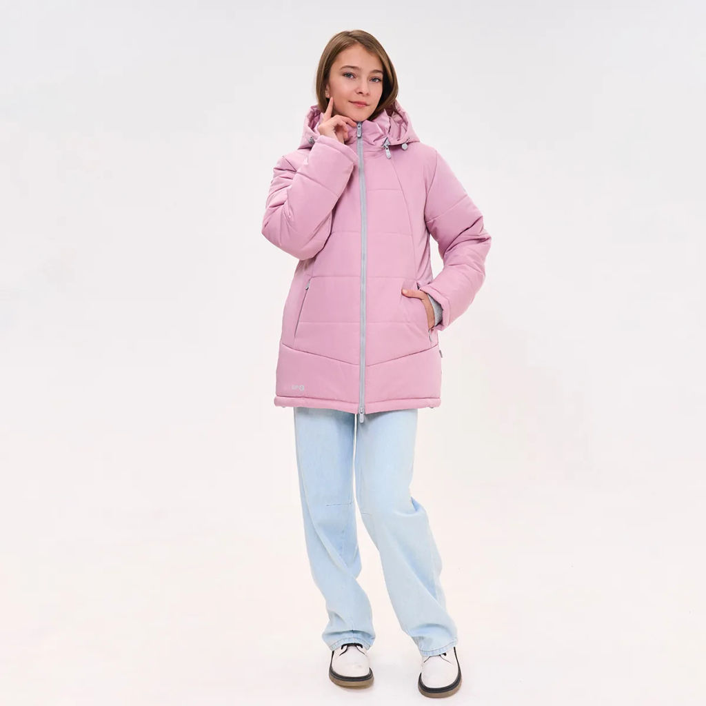 RODOS Куртка для девочки мембрана зима М-316 Розовый  фото 13