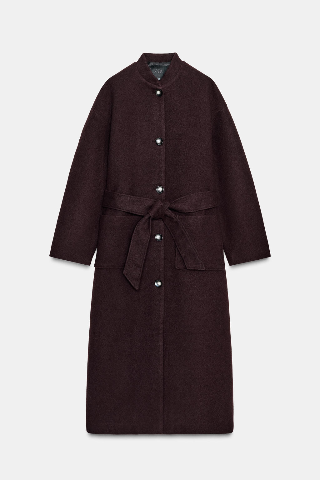 LONG COAT WITH BELT