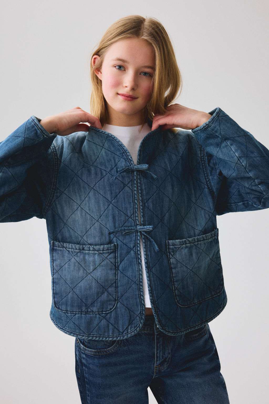 Chaqueta denim guateada - H&m фото 2