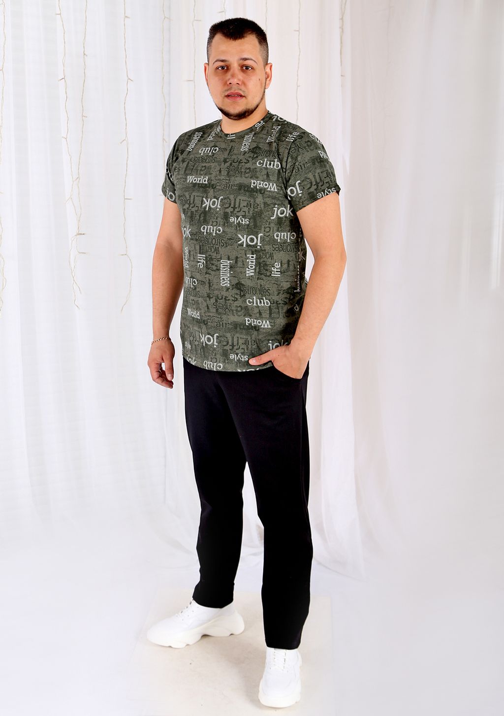 Футболка Данко хаки - Марлен фото 2