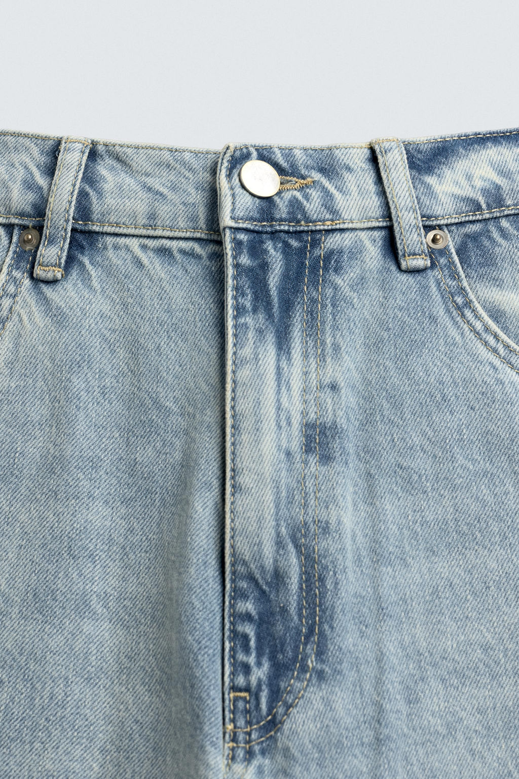 JEANS LOOSE FIT / Azul claro - Zara фото 9