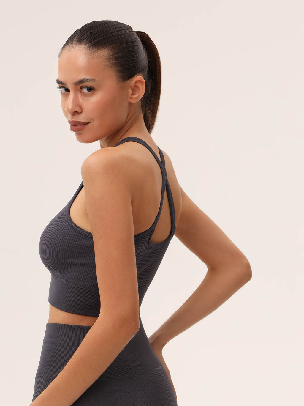 MY Топ женский BR649 TOP CROP RIB  фото 28