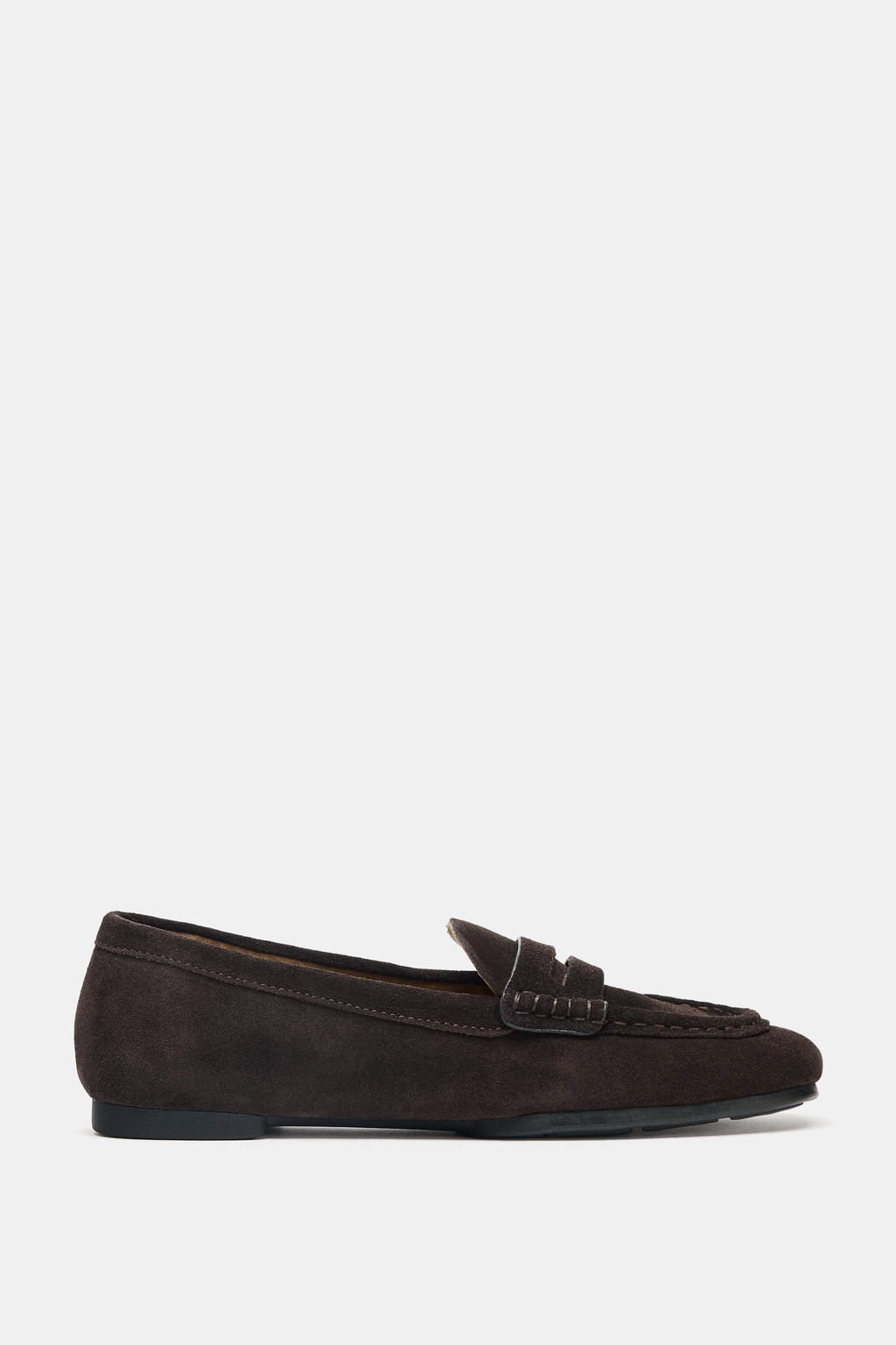 SPLIT SUEDE LOAFERS - Zara фото 23