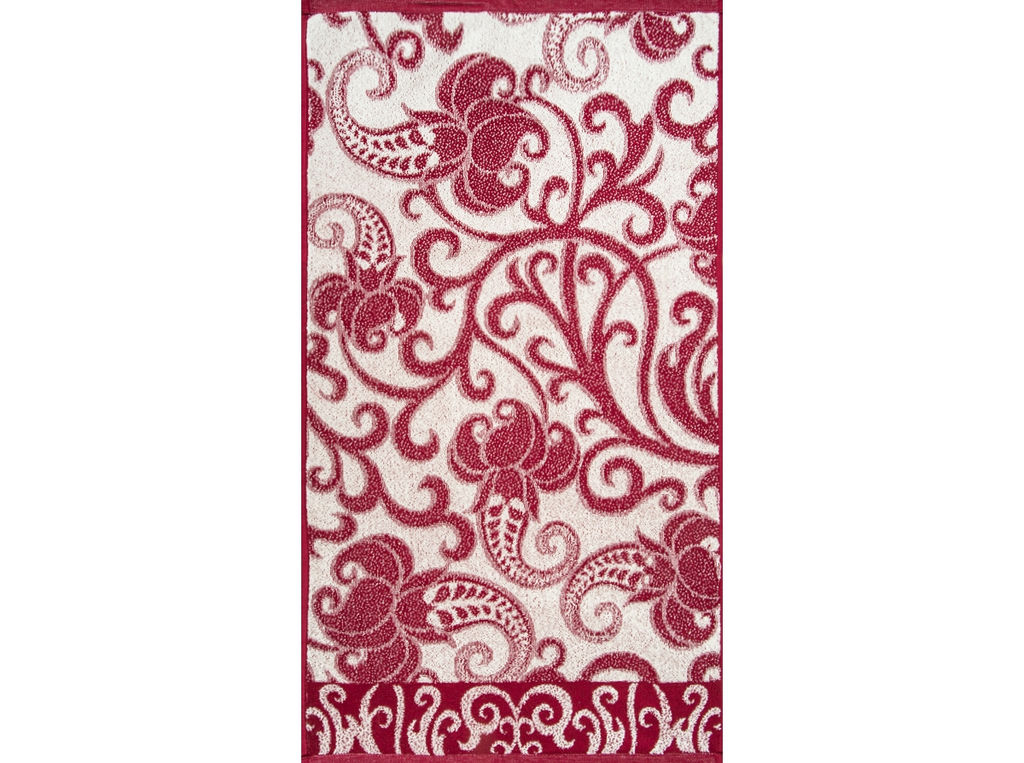 Полотенце махровое 6с103.412ж1 Шахеризада (бордо) 50х90см