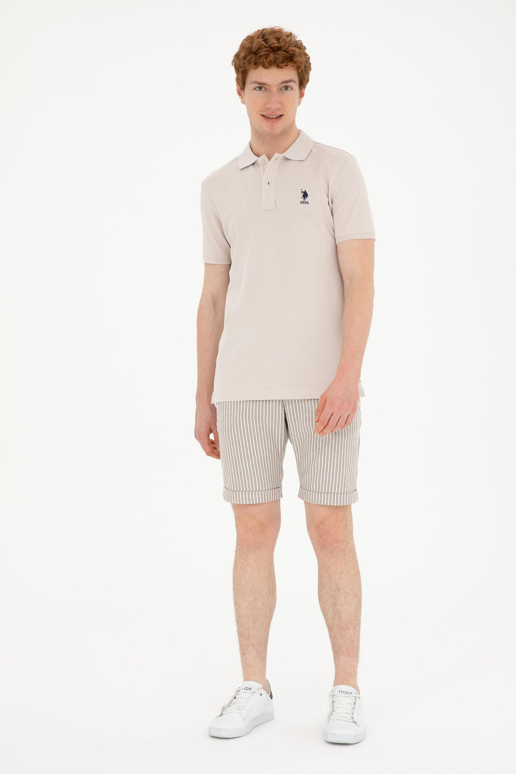 Футболка U.S. Polo Assn Stone из хлопка  фото 11