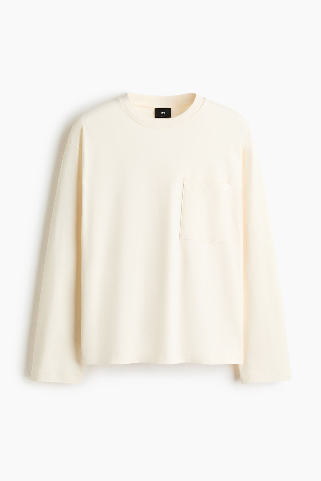 Camiseta de manga larga en punto Loose Fit - H&m фото 2