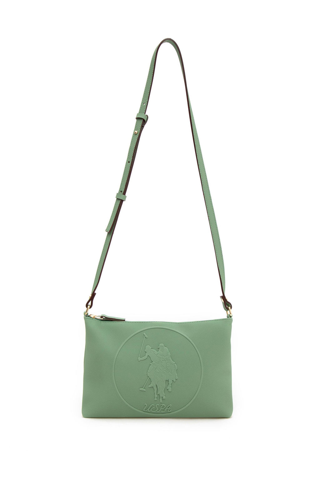 Женская зеленая сумка - U.s. polo assn фото 6