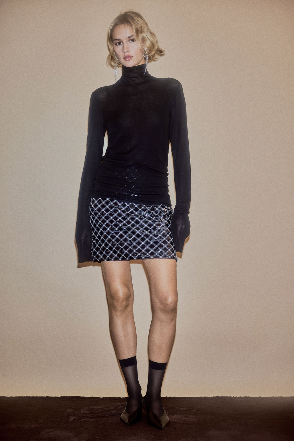 Minifalda con detalles decorativos - H&m фото 4