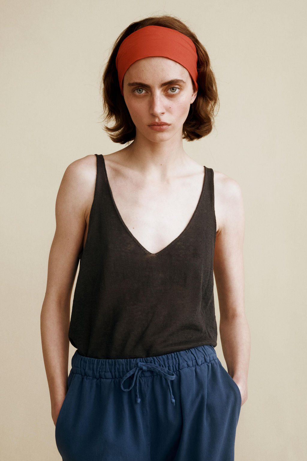 PANTAL?N CREATED BY CARAMEL LONDON X ZARA / Azul  фото 2