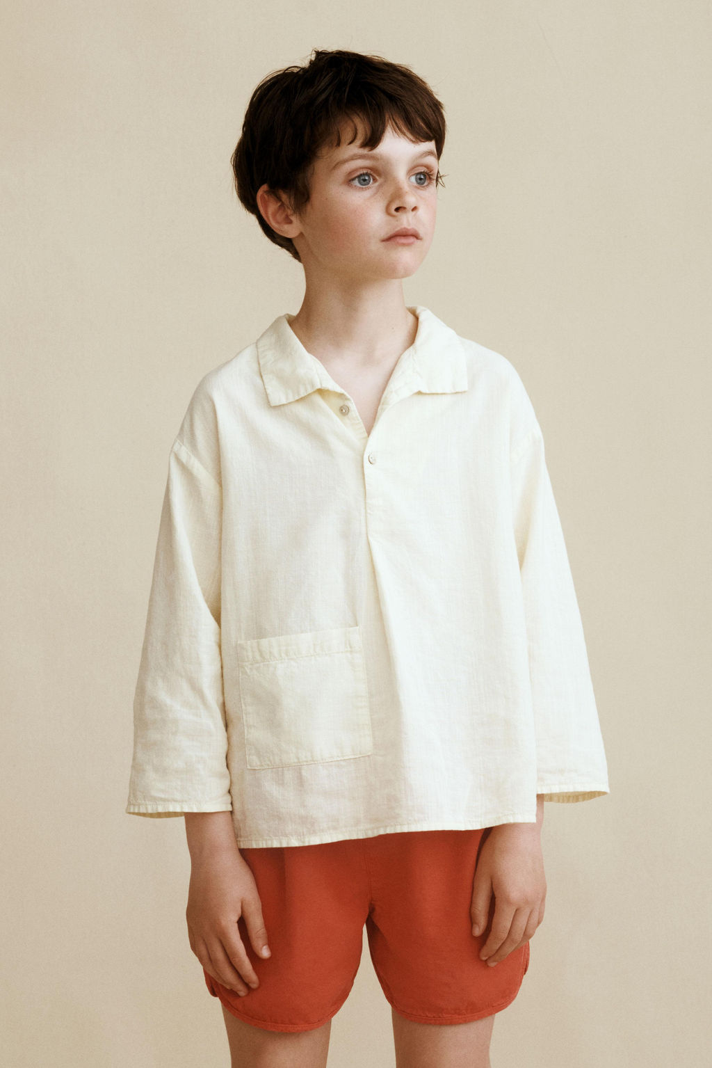 BERMUDA LISA CREATED BY CARAMEL LONDON X ZARA / Rojo фото 7