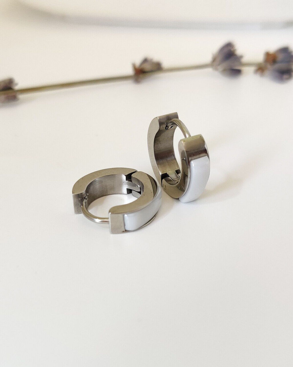 Серьги с керамикой