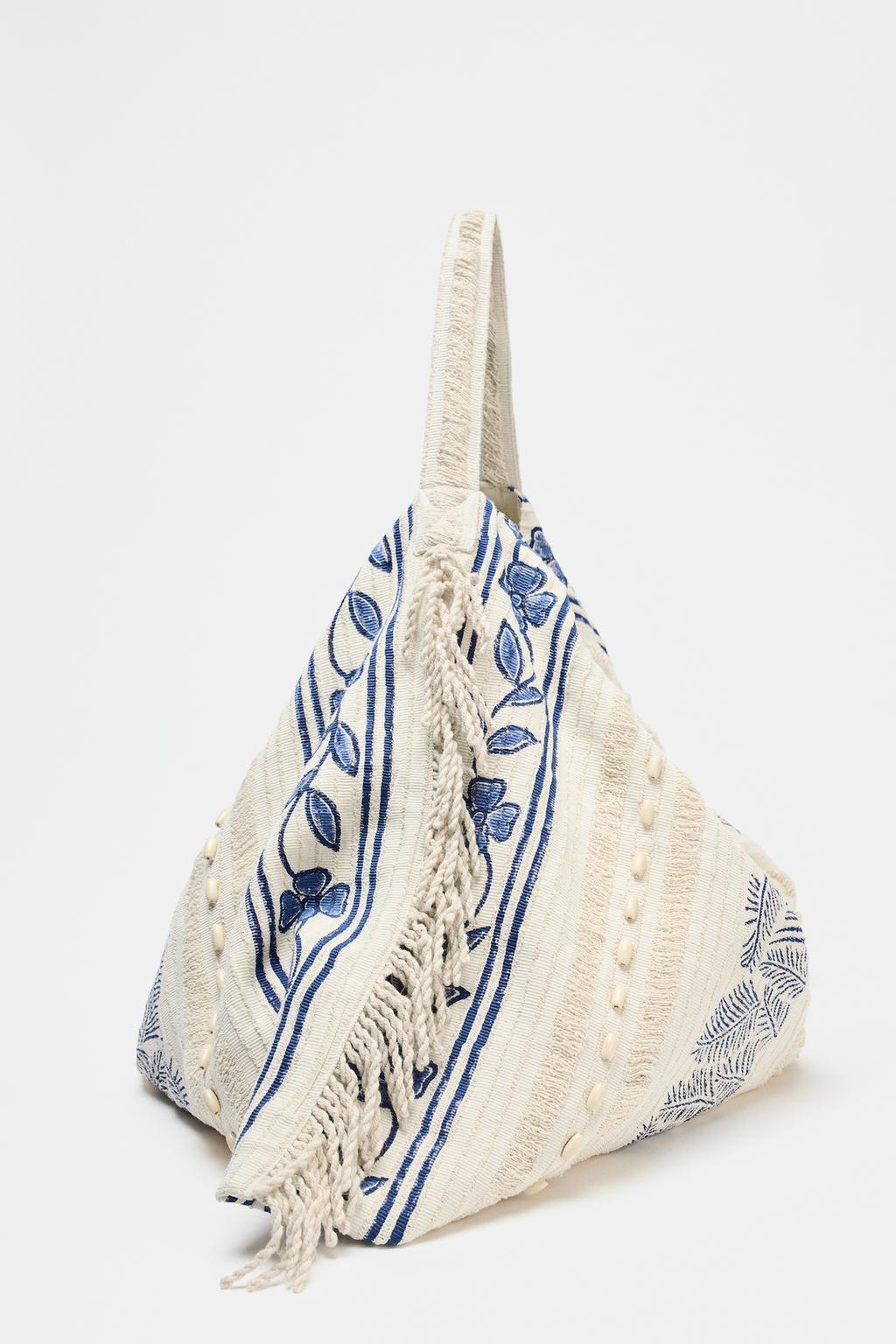 PRINTED SHOPPER BAG - Zara фото 5