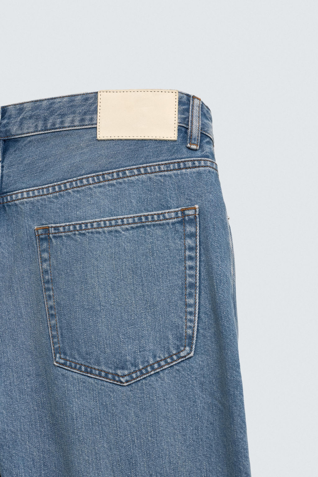 JEANS LIGEROS ALGOD?N - LYOCELL / Azul medio - Zara фото 11