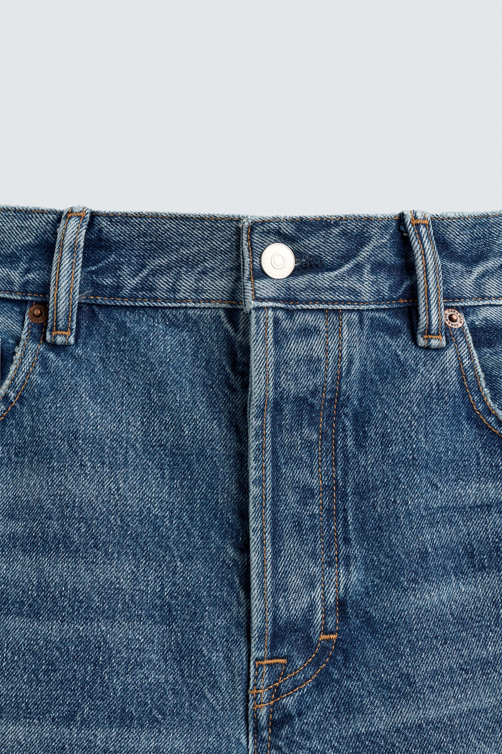 STRAIGHT-LEG JEANS LIMITED EDITION - Zara фото 10