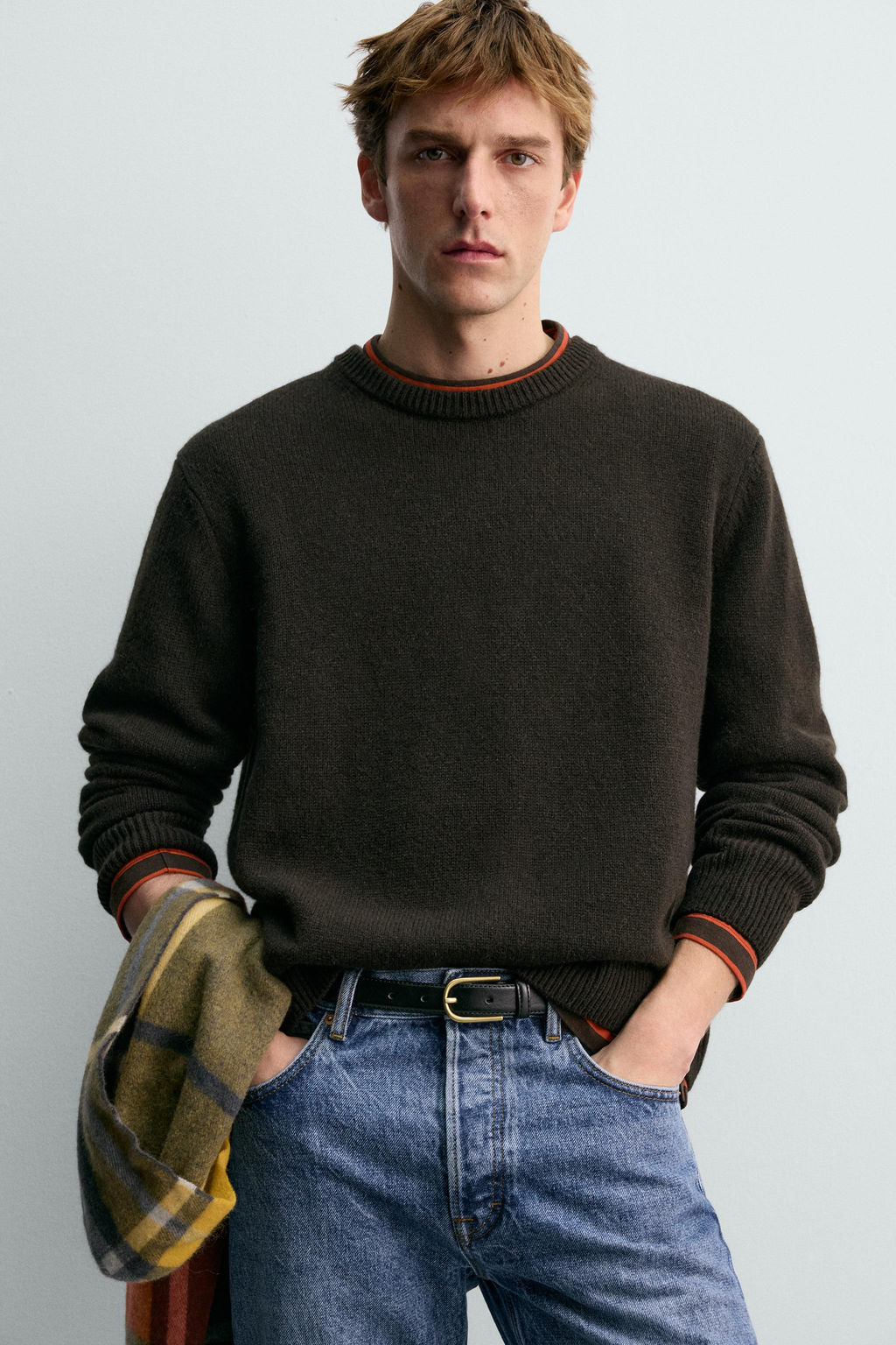 WOOL - CASHMERE JUMPER AARON LEVINE X ZARA фото 6
