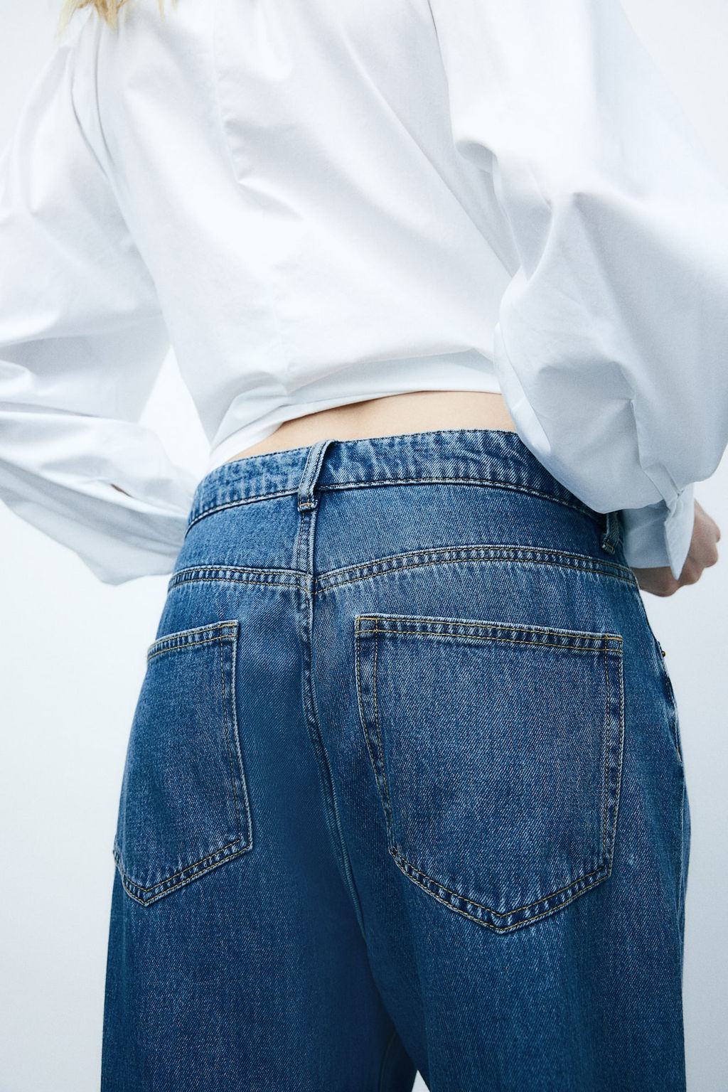 Wide Regular Jeans - H&m фото 4