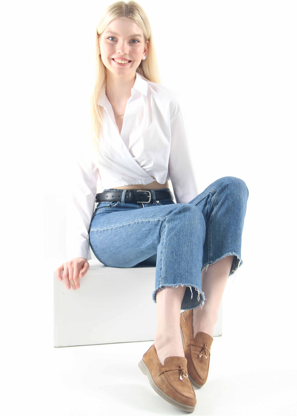 Лоферы туфли 170.2614be. светло- коричневый замша