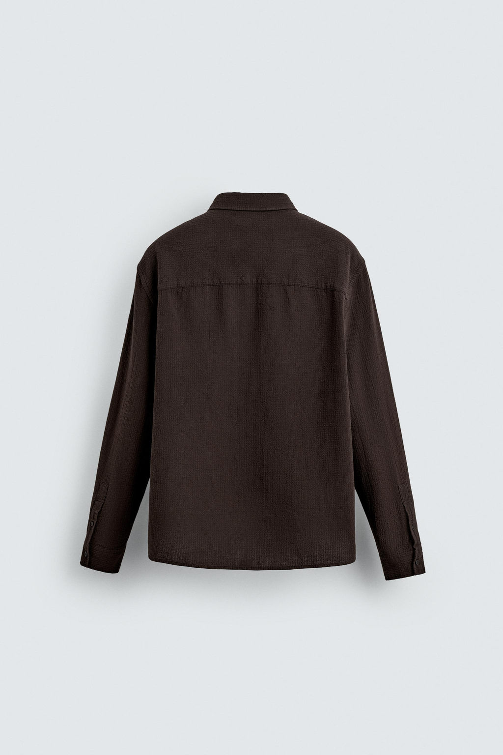 TEXTURED CHECK SHIRT - Zara фото 7