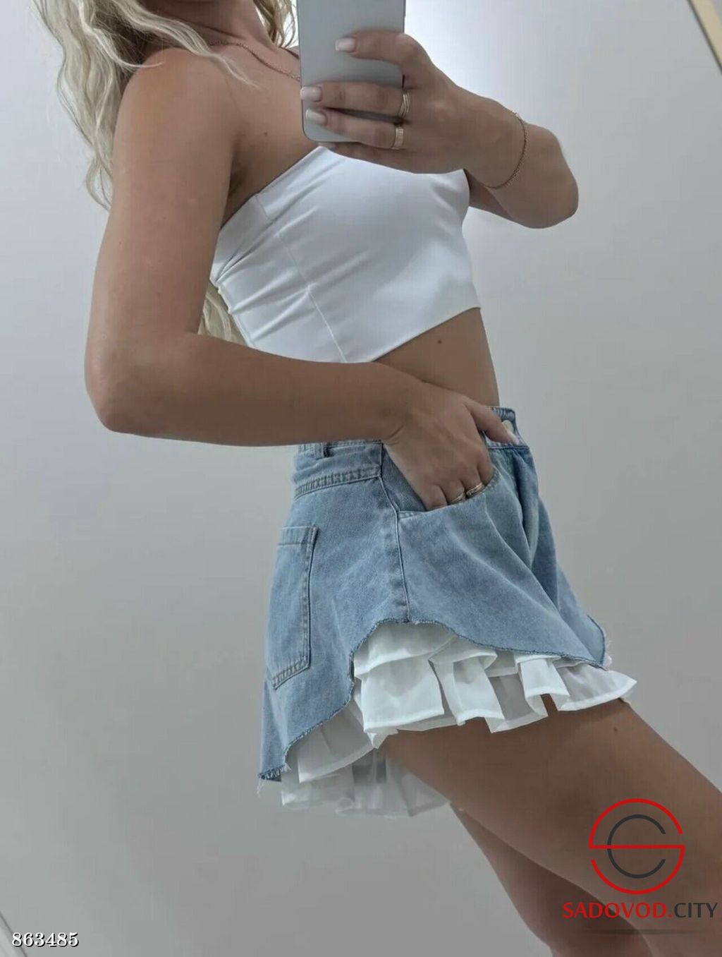 Женские шорты джинсовые - Fiona фото 4