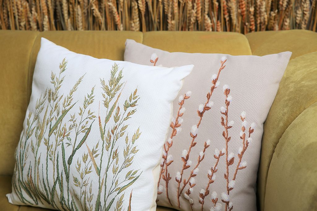 Набор для вышивания PANNA PD-7336 Подушка. Колоски 40 х 40 см