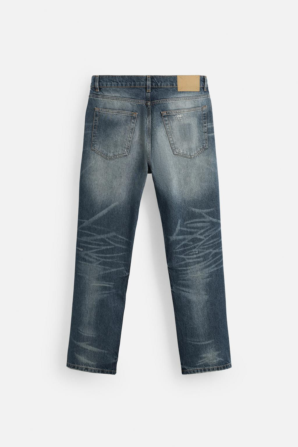 STRAIGHT ANKLE FIT JEANS - Zara фото 7