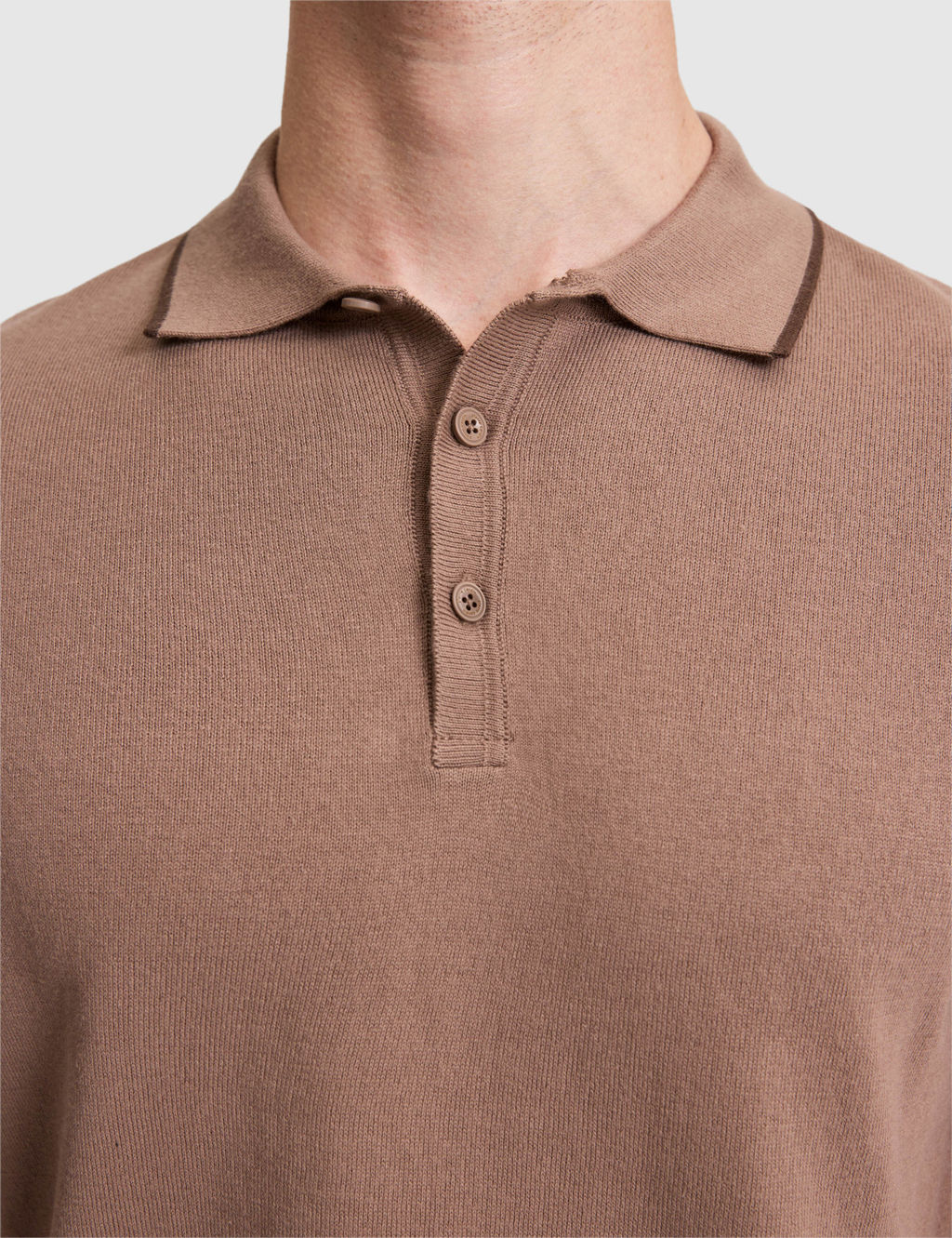Vizon Slim Fit %100 Pamuk D__meli Polo Yaka Triko Ti__rt