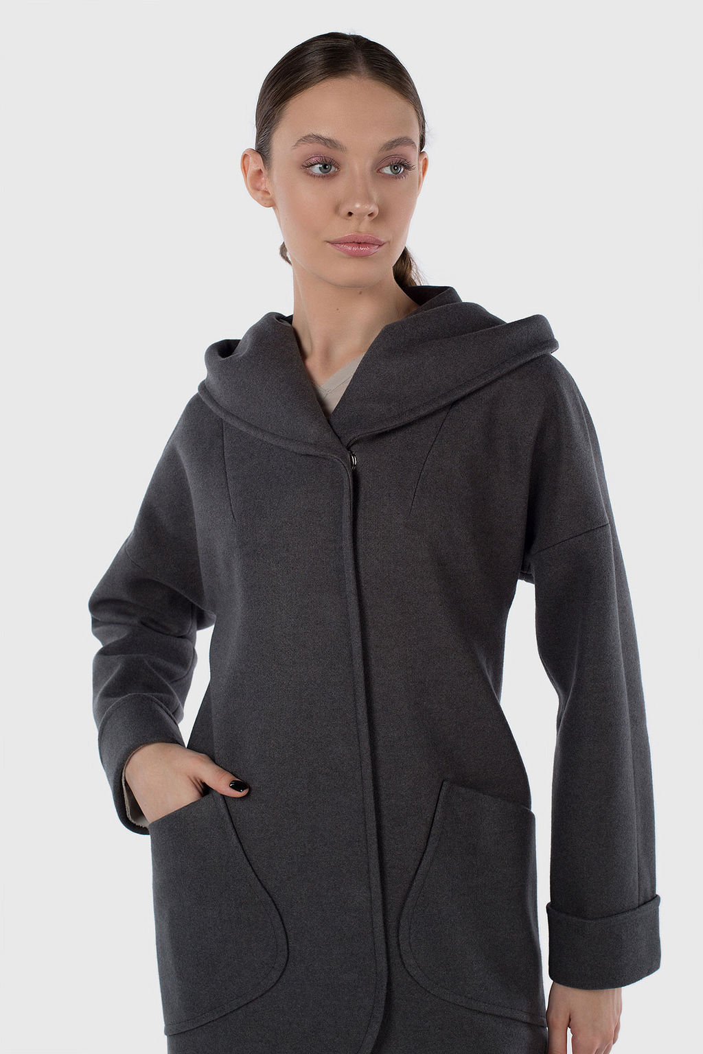 Пальто женское демисезонное - El podio фото 6