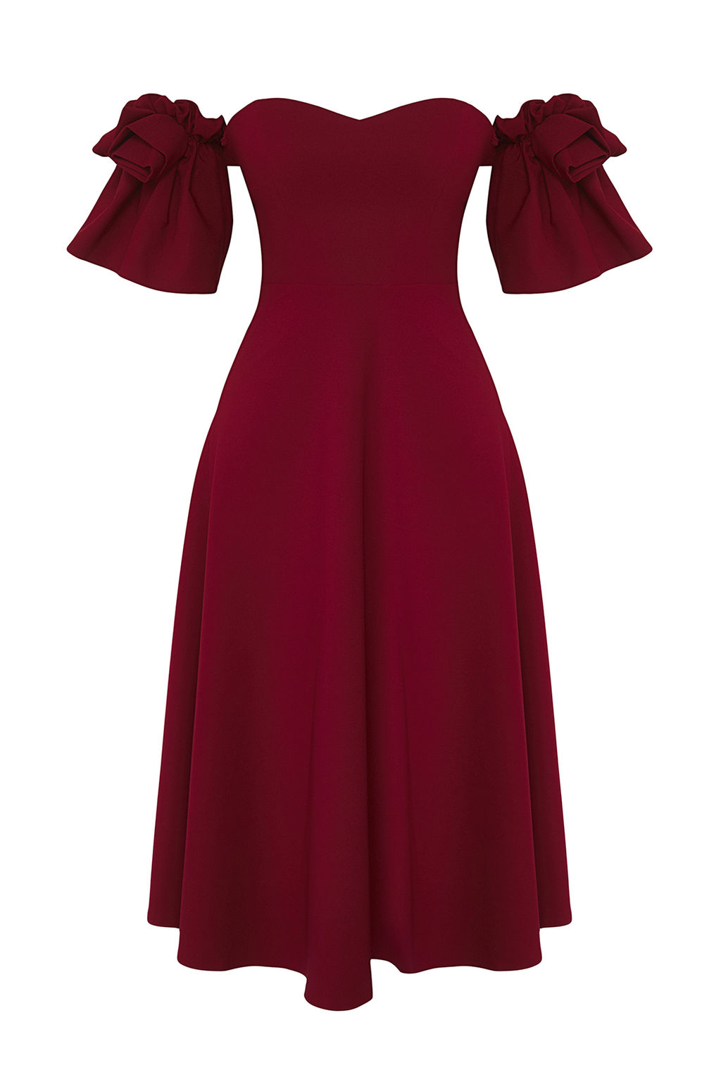 Pudra A-Kesim Gul Detayl? Dokuma S?k Abiye Gece Mezuniyet Elbisesi TPRSS25EL00121 - Trendyolmilla фото 11