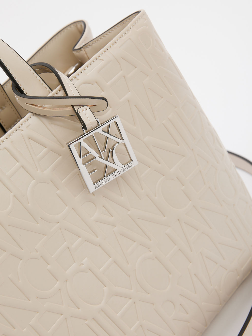 Женский тоут ARMANI EXCHANGE LIZ Артикул 4361188, серо-бежевый  фото 3