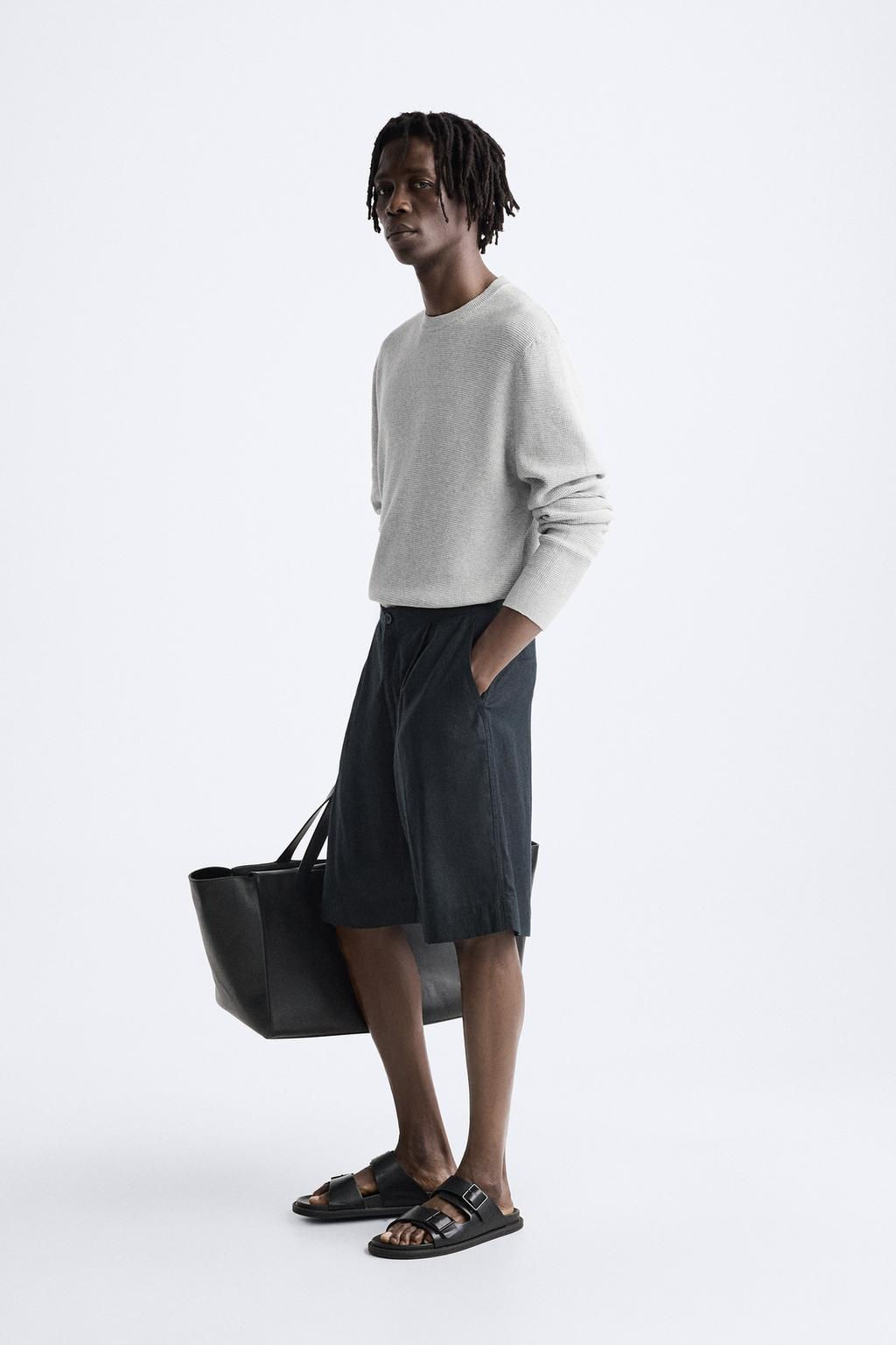 BASIC TEXTURED SWEATER - Zara фото 16