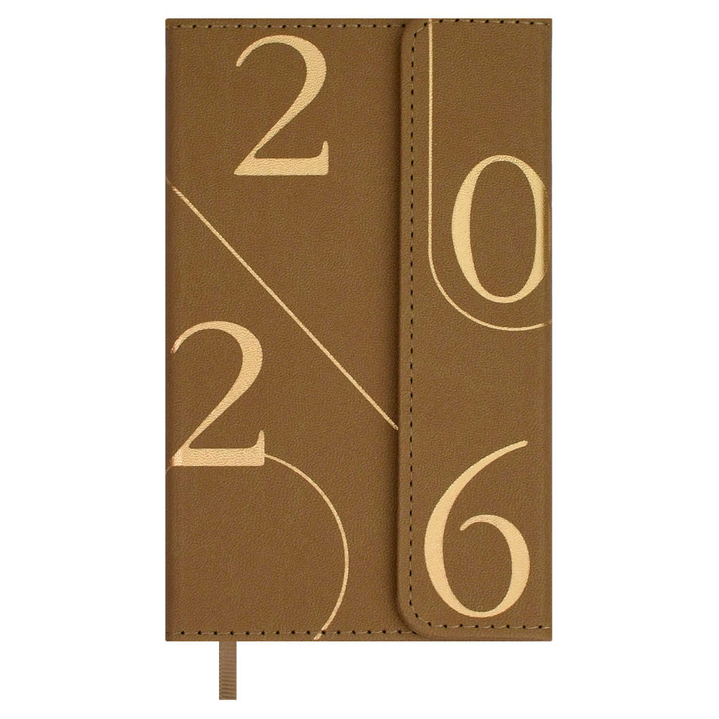 Еженедельник датированный 2026 ESCALADA, 95х155 мм, 64 л., арт. 70352/ 40 КАССАНДРА БЕЖЕВЫЙ