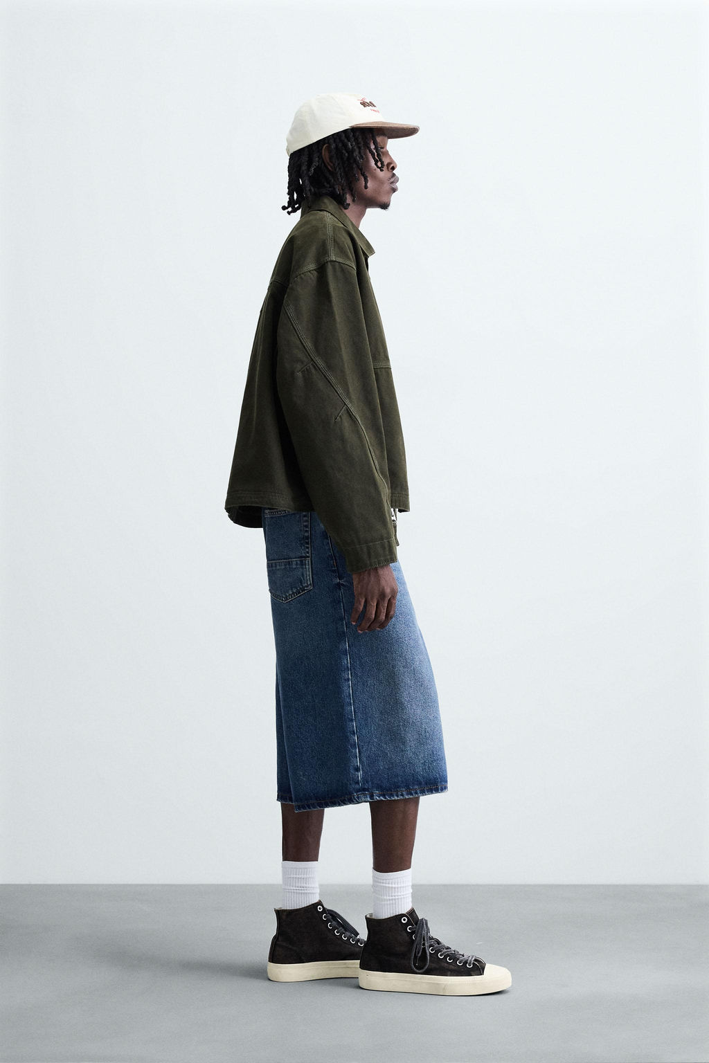 RELAXED FIT WASHED JACKET - Zara фото 4