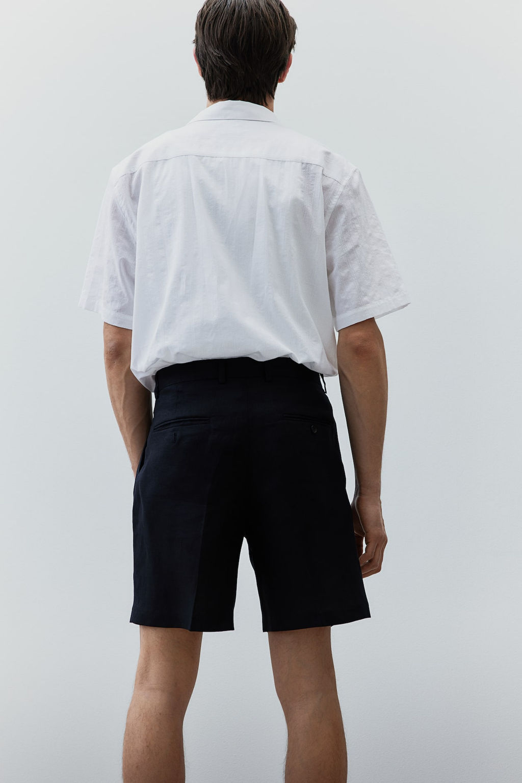 Camisa en tejido texturizado Regular Fit - H&m фото 6