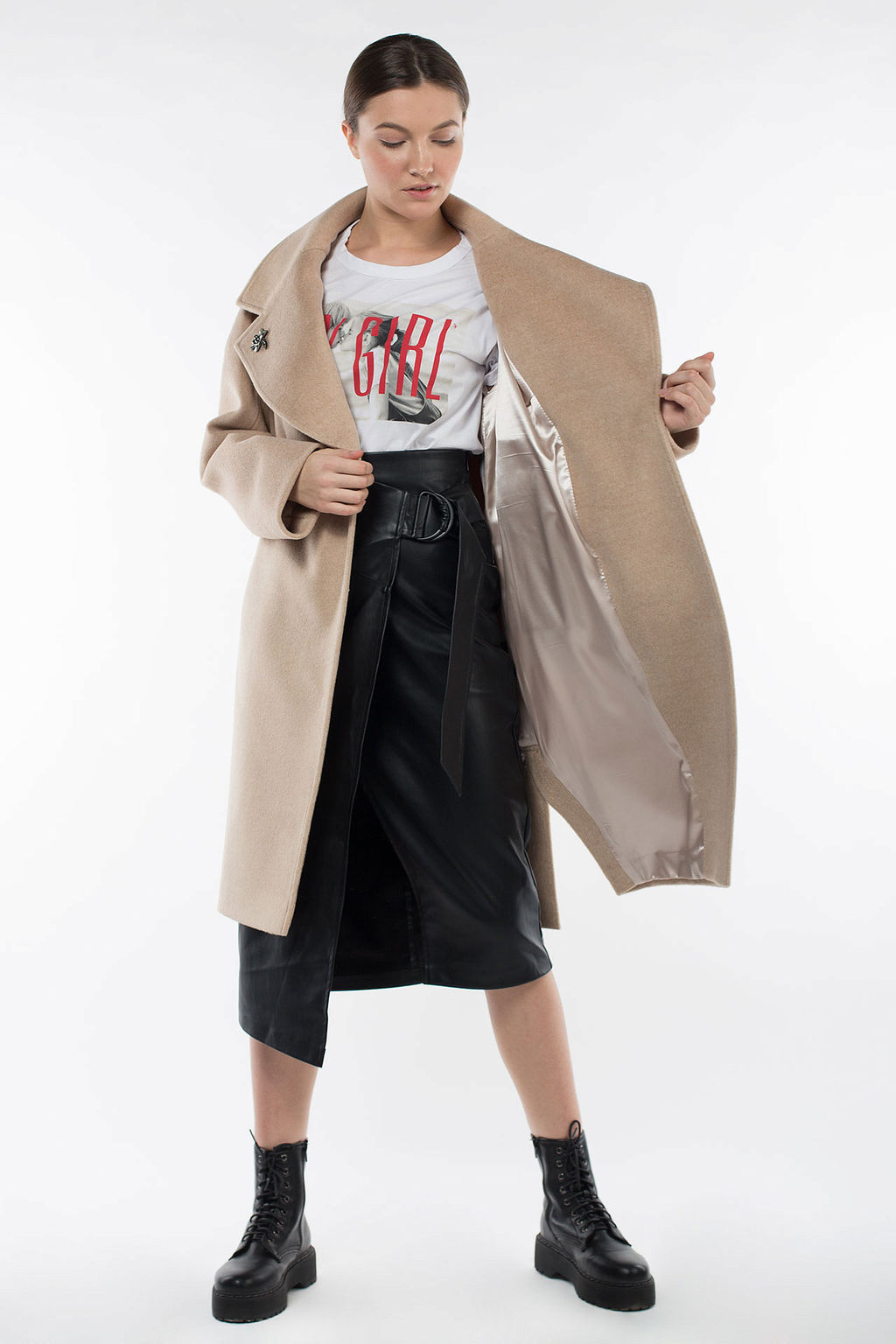 Пальто женское демисезонное - El podio фото 12