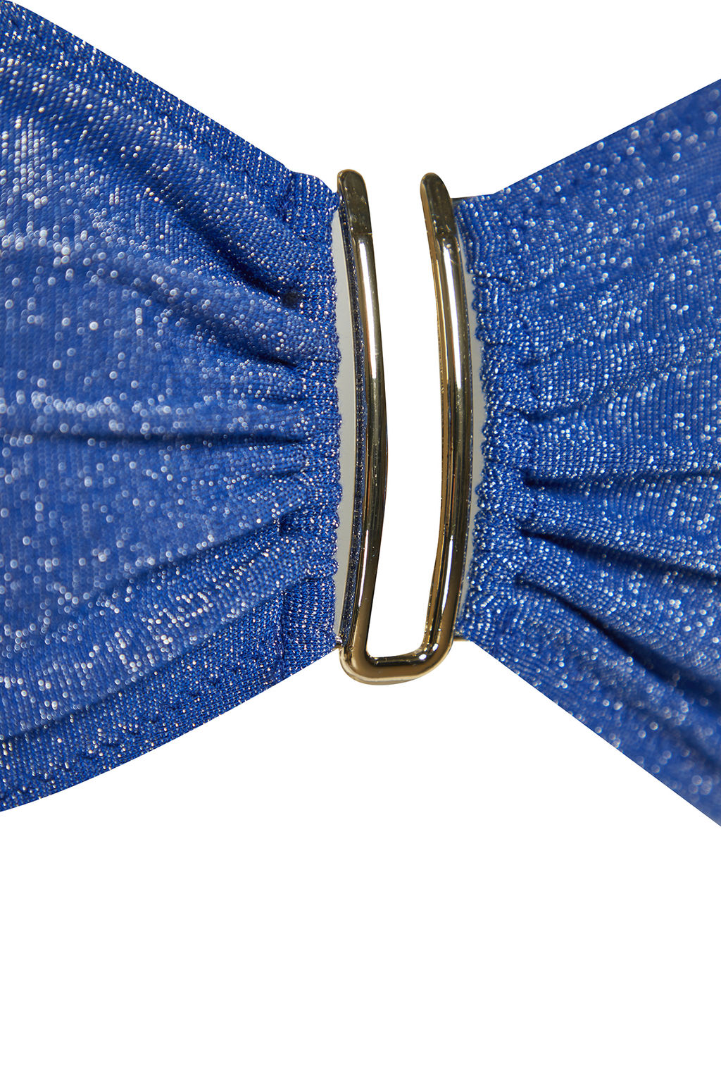 Koyu Lacivert Simli Aksesuarl? Straplez Kapl? Regular Yuksek Bel Bikini Tak?m? TBESS24BT00054