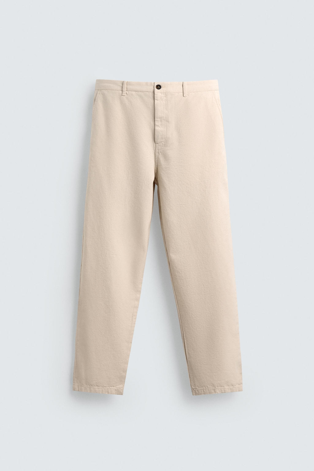 STRAIGHT-LEG CHINO TROUSERS - Zara фото 6