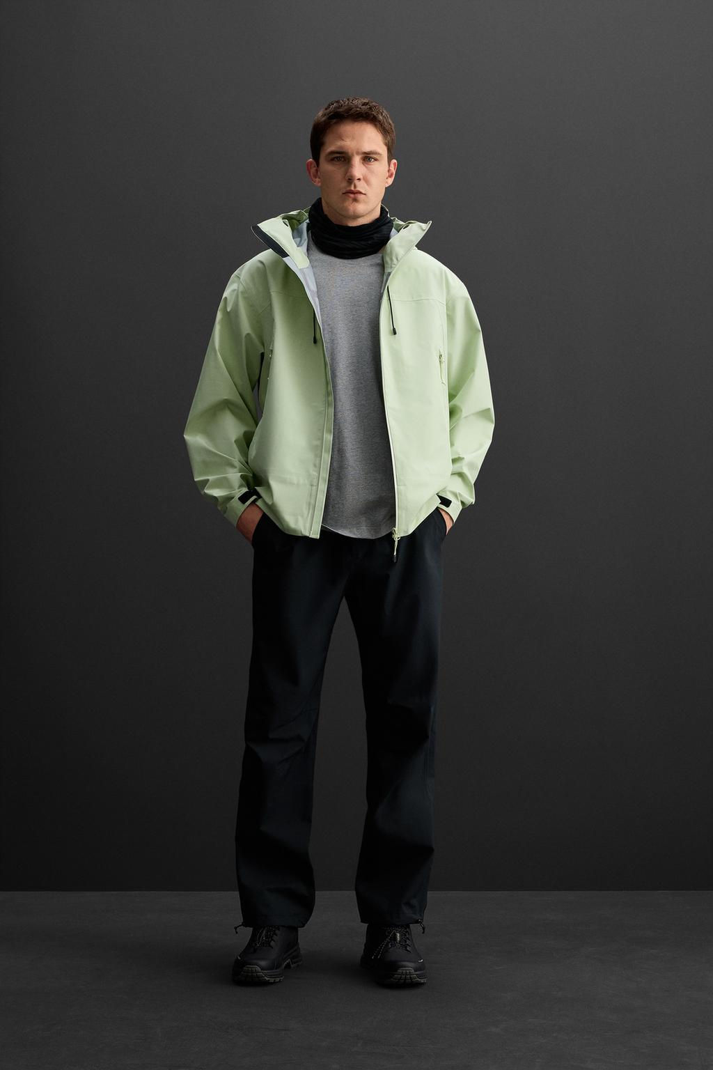 WATERPROOF TECHNICAL JACKET - Zara фото 22