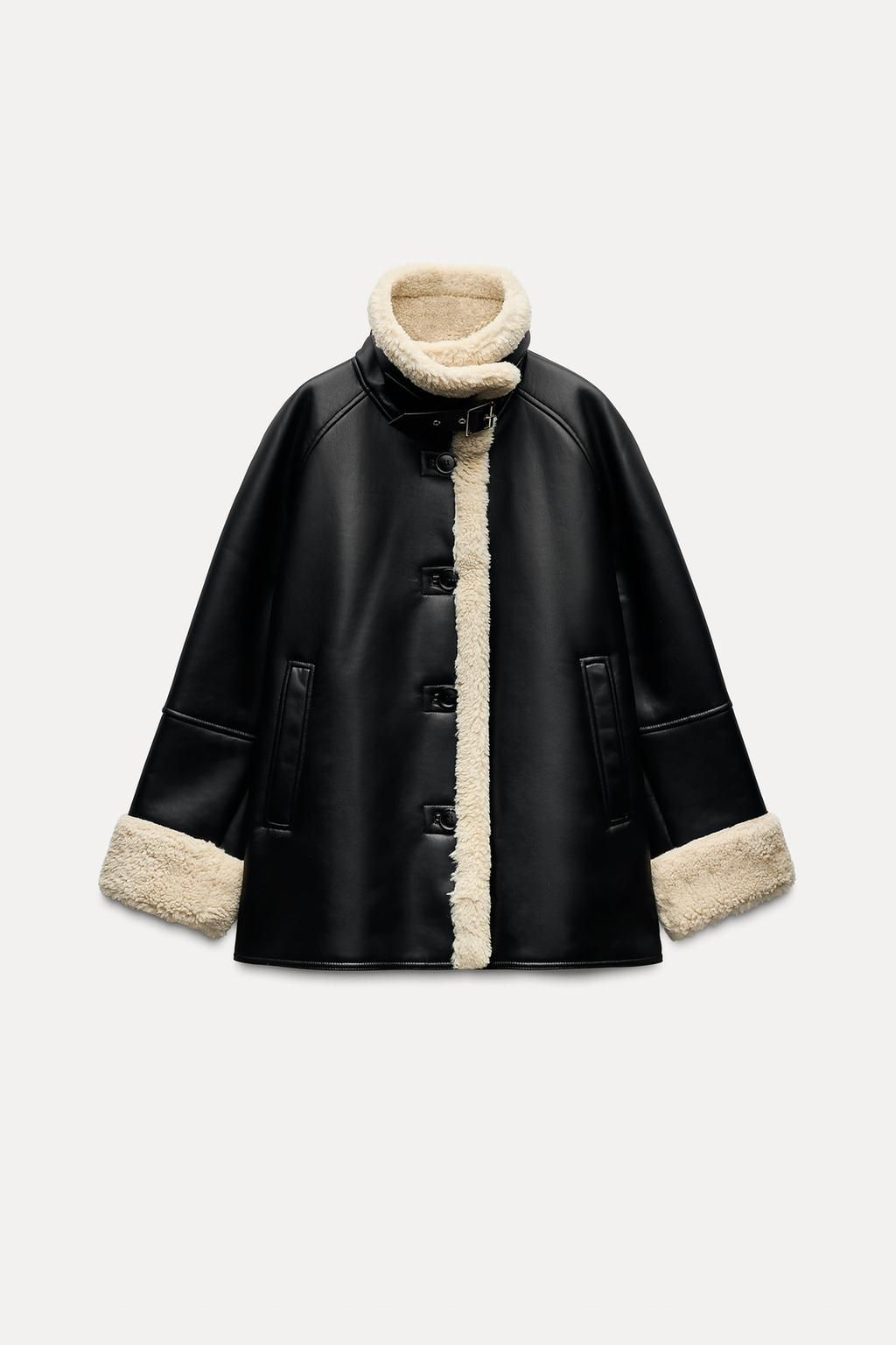ZW COLLECTION DOUBLE-FACED JACKET - Zara фото 6