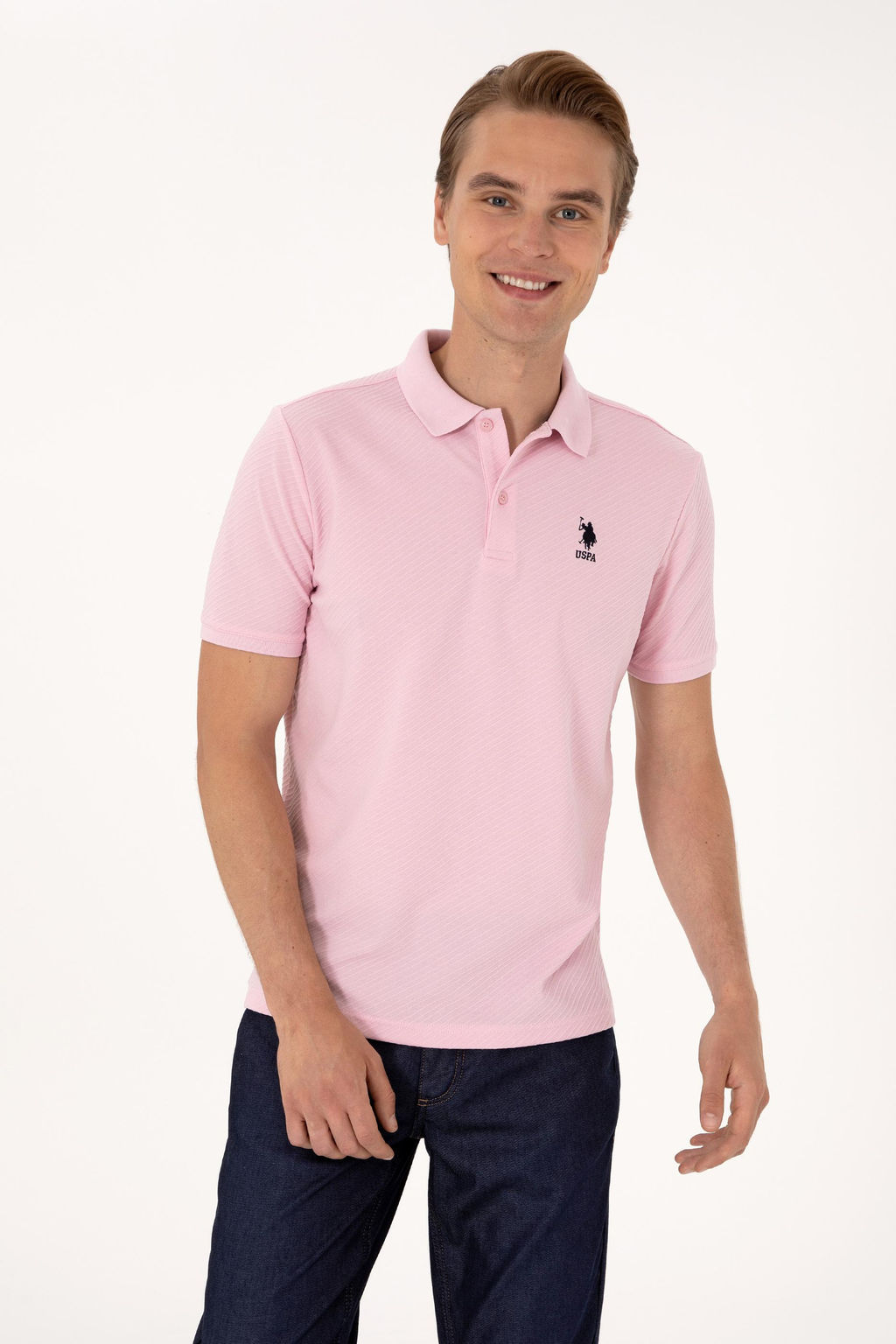 Erkek A__k Pembe Ti__rt - U.s. polo assn фото 3