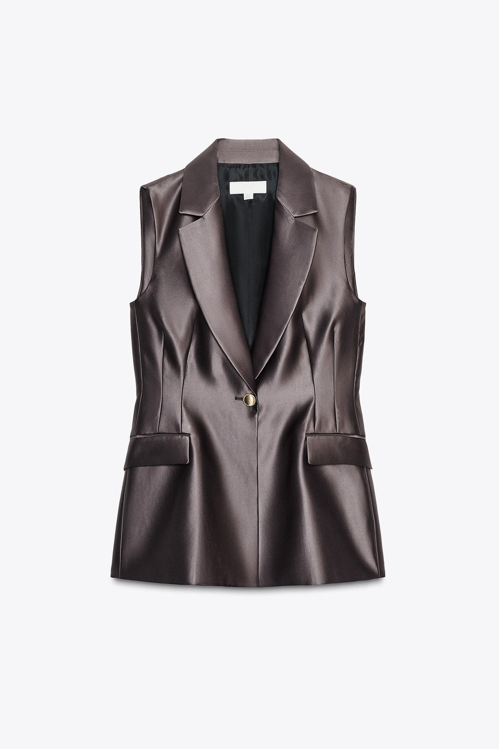 SATIN WAISTCOAT - Zara фото 14