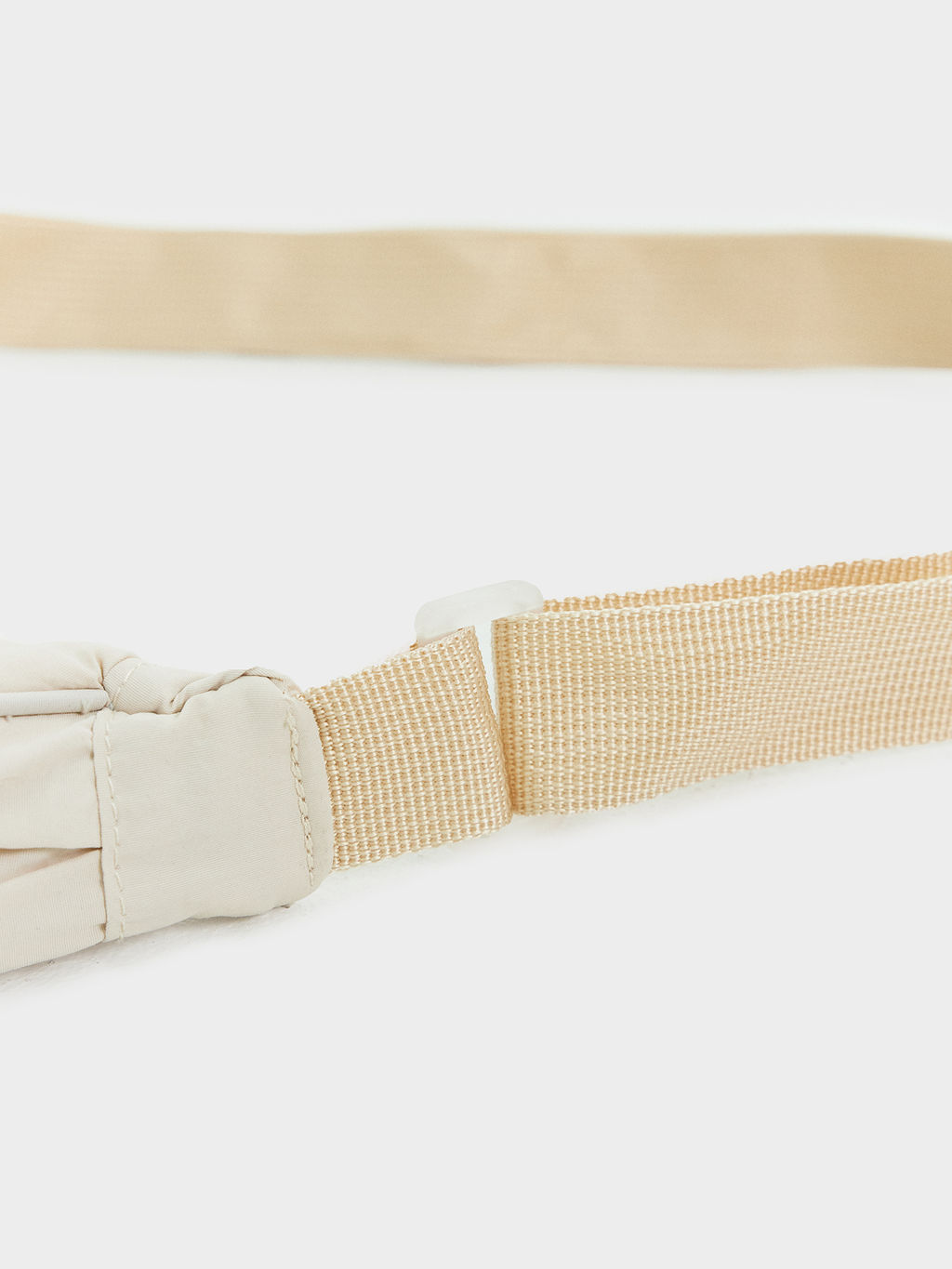 Сумка поясная кремовая - Mark formelle фото 3