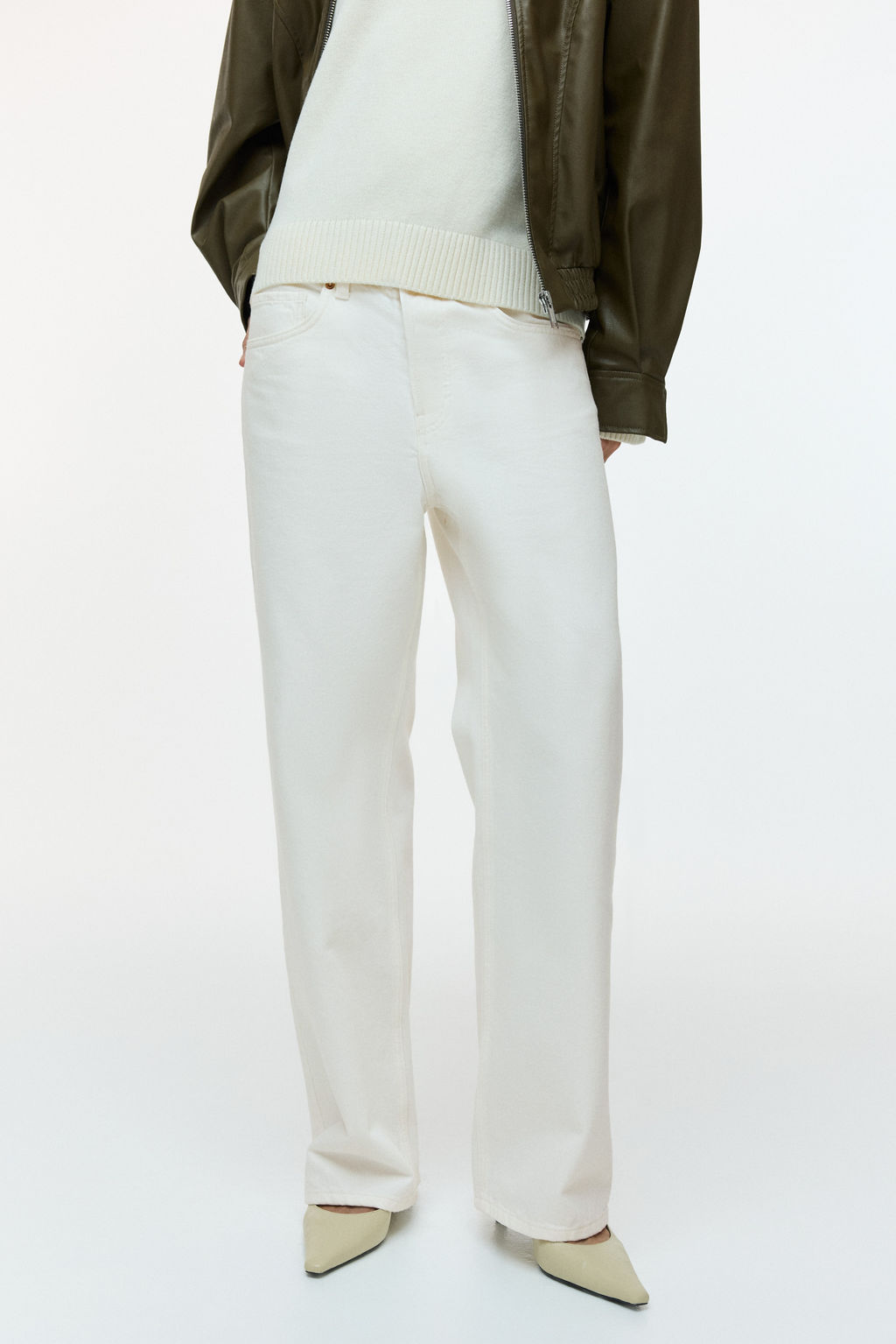 Wide Regular Jeans - H&m фото 9
