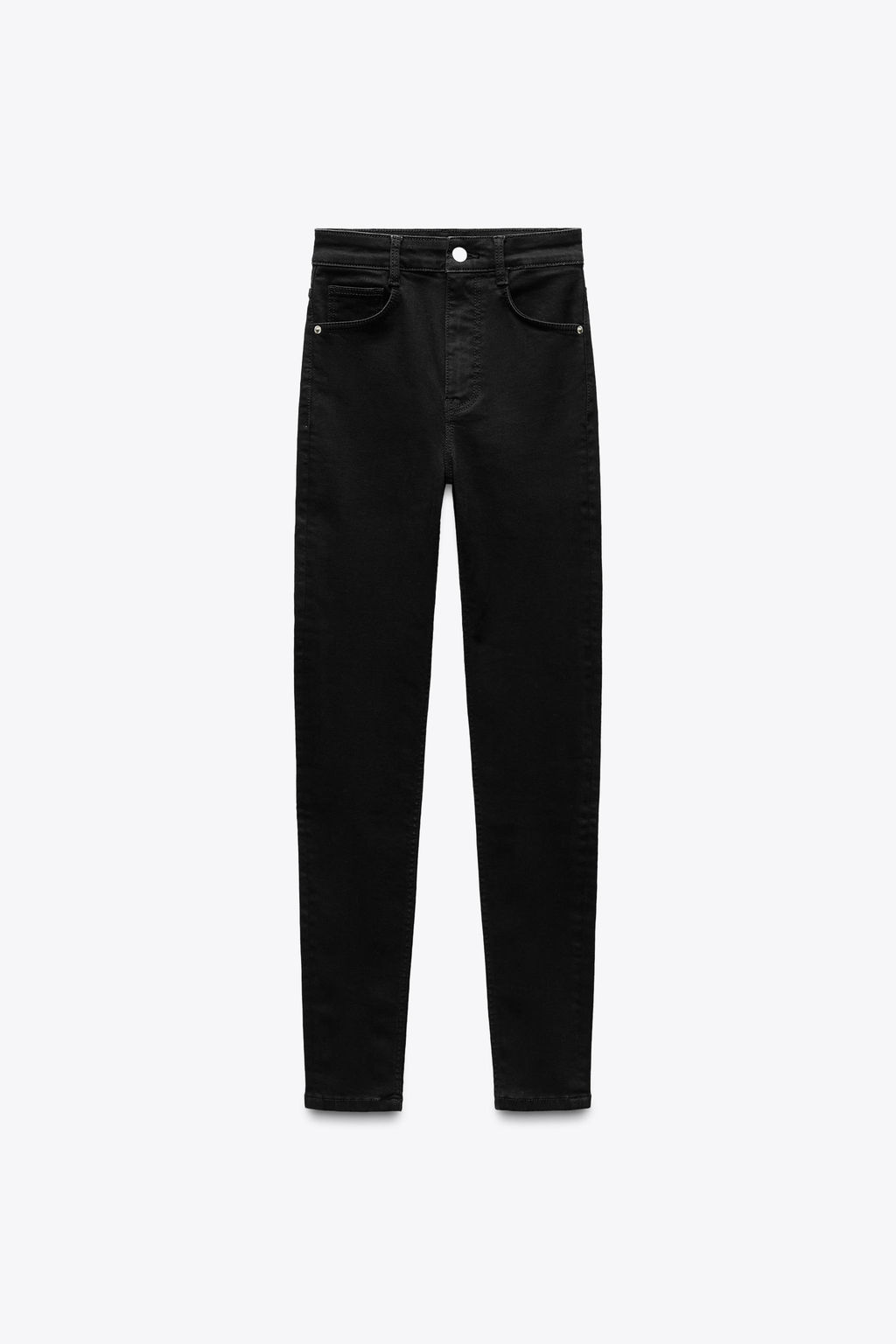 TRF HIGH-WAIST SKINNY JEANS - Zara фото 16