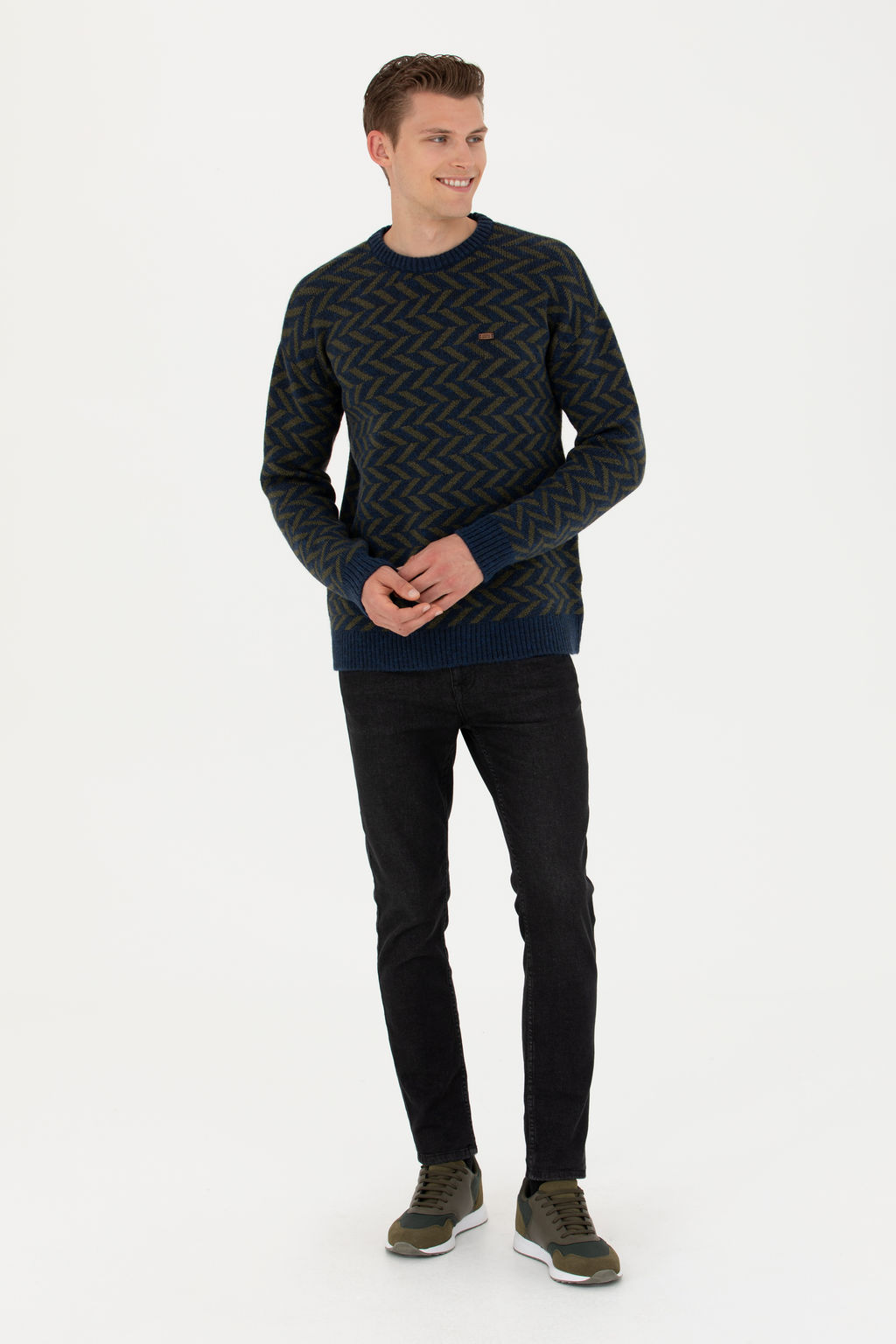 Мужской темно-синий свитер - U.s. polo assn фото 18