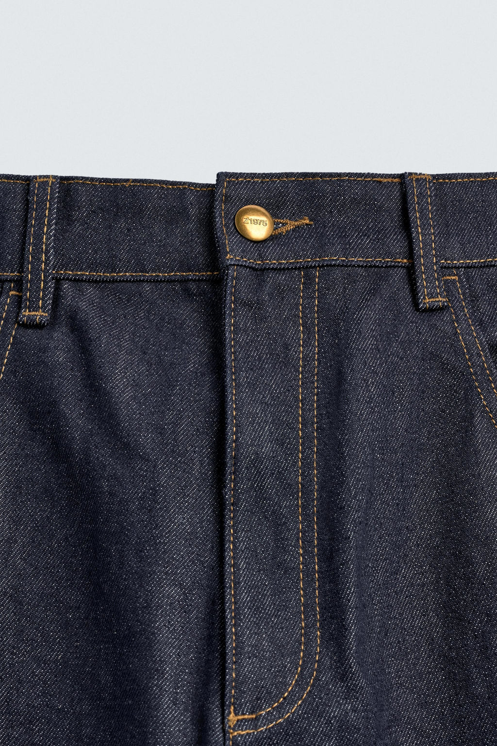 JEANS LOOSE FIT BORDADO / ?ndigo - Zara фото 11