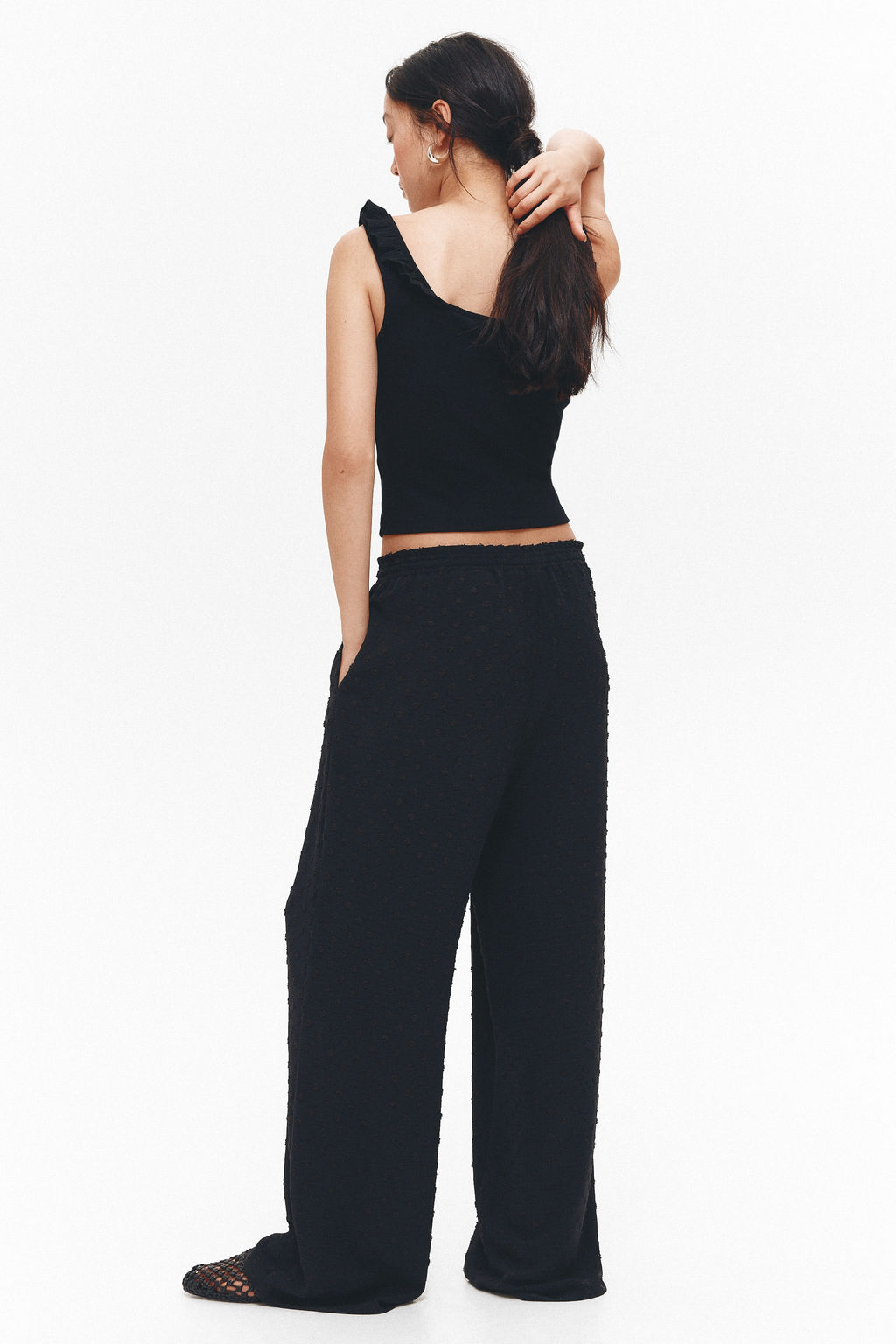 Pantal?n plumeti con cord?n de ajuste - H&m фото 7
