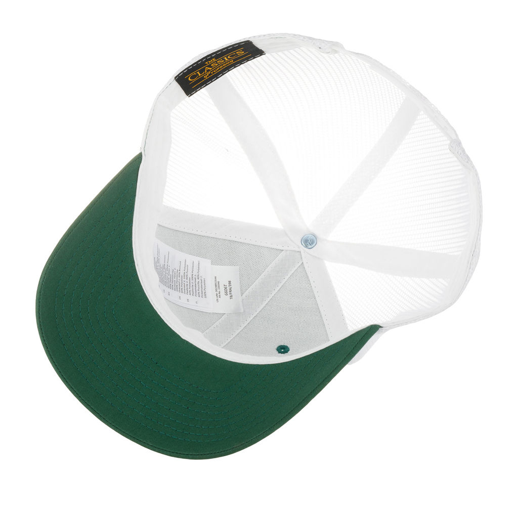 Бейсболка FLEXFIT арт. 6606T (зеленый / белый) фото 2