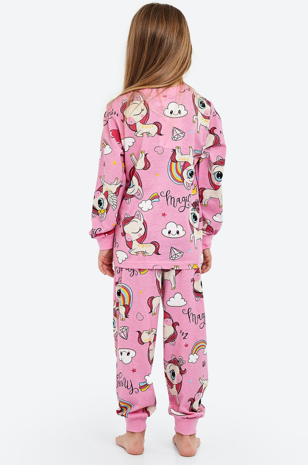 Хлопковая пижама для девочки Happyfox